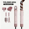 KOMEX 110,000 RPM high-speed brushless motor multi-functional high-power 1600W shaped hot air comb hair dryer details Picture